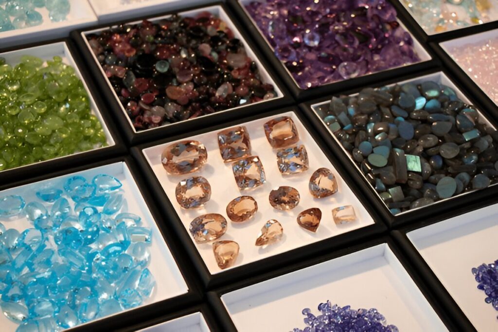 Gemstone fun around the faceting World