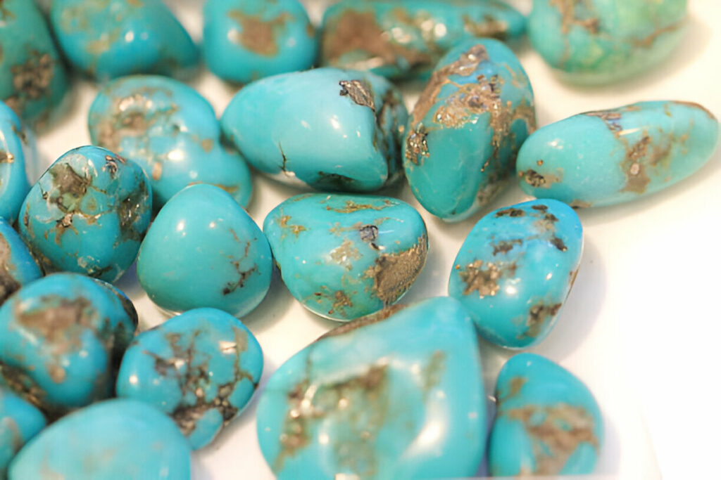 Loose Blue Turquoise Gemstones
